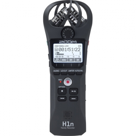 Zoom H1n-VP ručni snimač + Windscreen, AC Adapter, USB Cable & Case